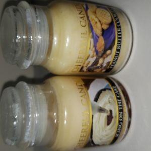 NEW- Set of 2 Scented Candles by Cheerful Giver, 6 oz, 30 hour burn time